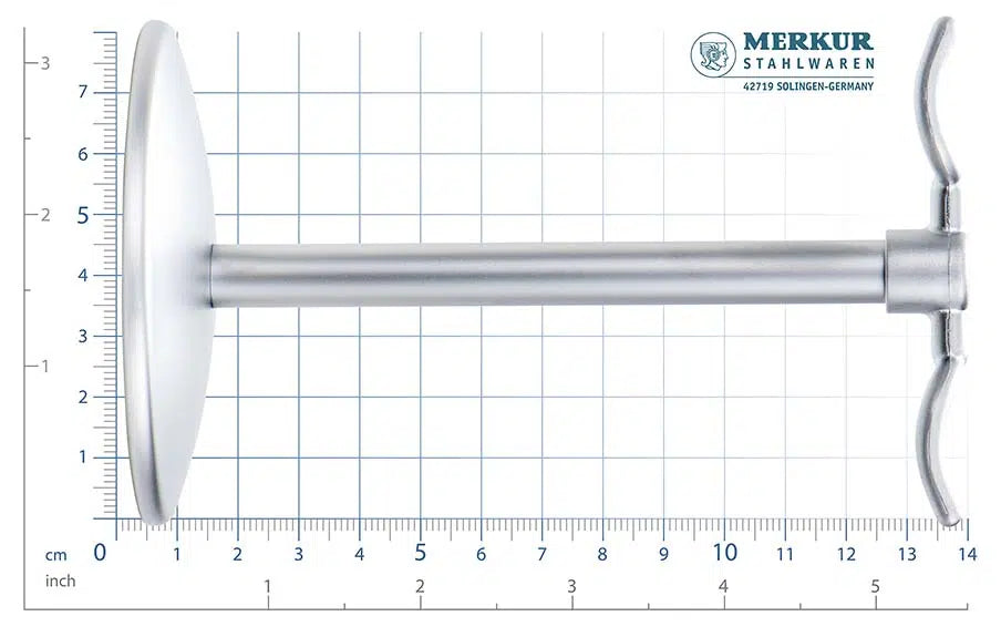 Safety razor on branded background