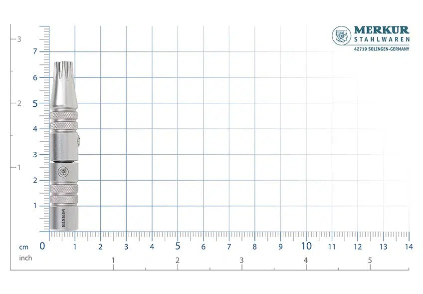 Safety razor on branded background