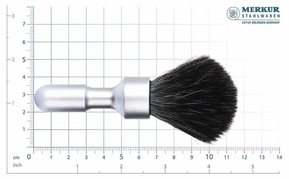 Safety razor on branded background