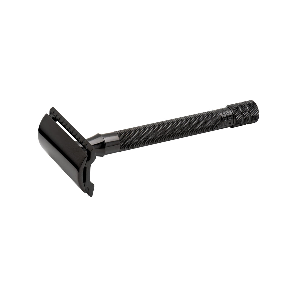Merker Razors MERKUR 23B Long Handle Safety Razor, Black PVD Finish - MERKUR Razors ...